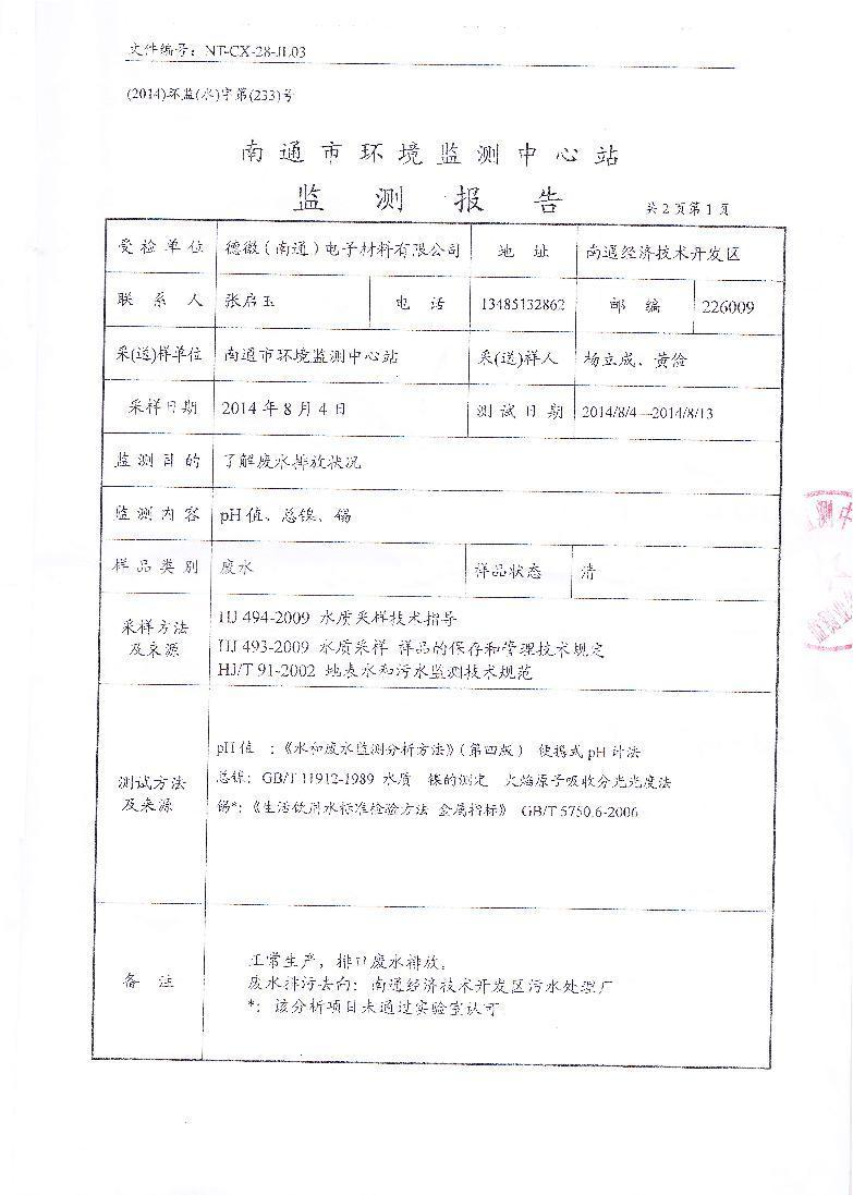 检测报告2